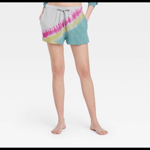 Colsie Other - Tie-Dye Butter French Terry Lounge Shorts